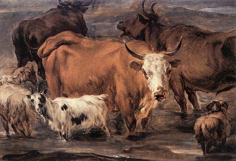 Animal Study, Nicolaes Pietersz. Berchem